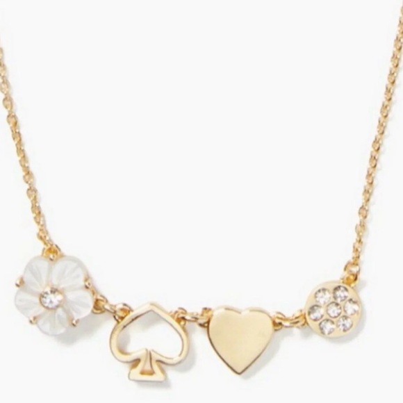 Kate Spade Mini Things Charm Necklace 